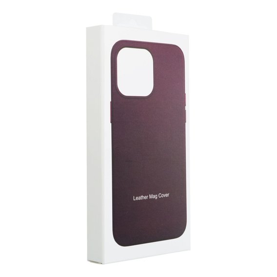 Чoхол Leather Mag Cover для iPhone 14 Plus, Purple