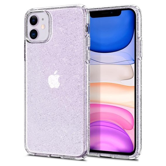 Чoхол Spigen до iPhone 11, Liquid Crystal, прозорий блиск