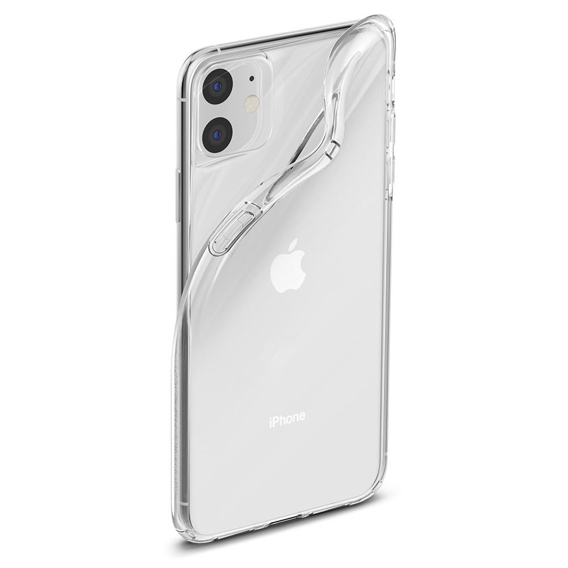 Чoхол Spigen до iPhone 11, Liquid Crystal, прозорий