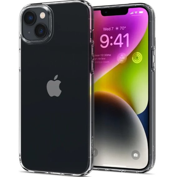 Чoхол Spigen до iPhone 14 Plus, Liquid Crystal, прозорий