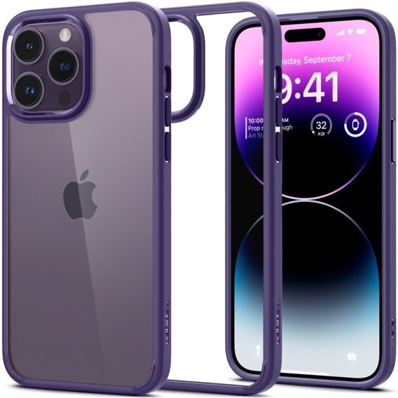 Чoхол Spigen до iPhone 14 Pro, Ultra Hybrid, фіолетовий