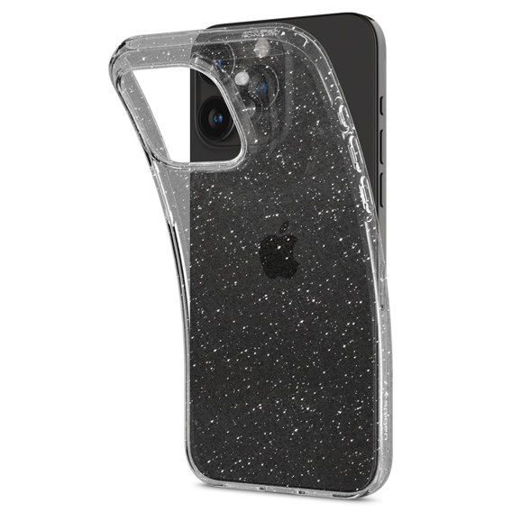 Чoхол Spigen до iPhone 15 Pro, Liquid Crystal Glitter, прозорий