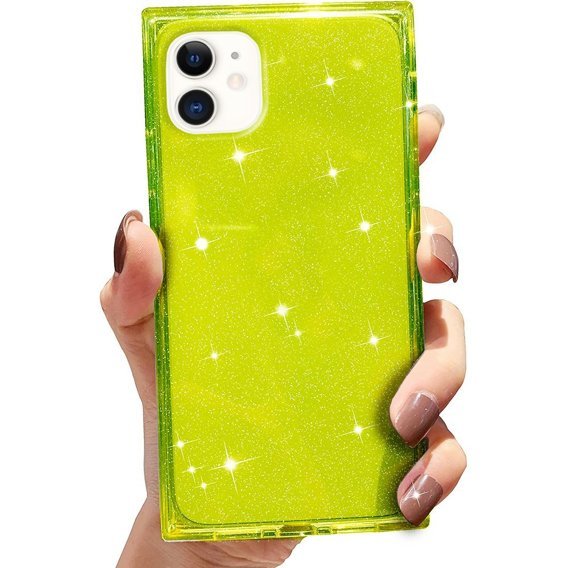 Чoхол Square Glitter до iPhone 11, Green