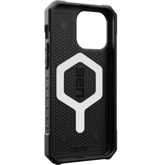 Чoхол Urban Armor Gear до iPhone 15 Pro Max, Pathfinder MagSafe Camo, чорний