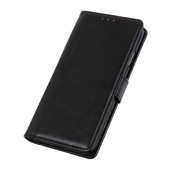Чoхол Wallet до Realme 8/8 Pro, Smooth Texture, Black