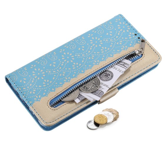 Чoхол Wallet до Samsung Galaxy A33 5G, Zipper Pocket, Blue