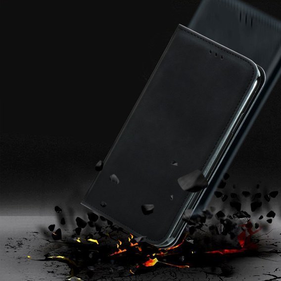 Чoхол Wallet до Samsung Galaxy A51 5G, Vintage Style Smooth, Black