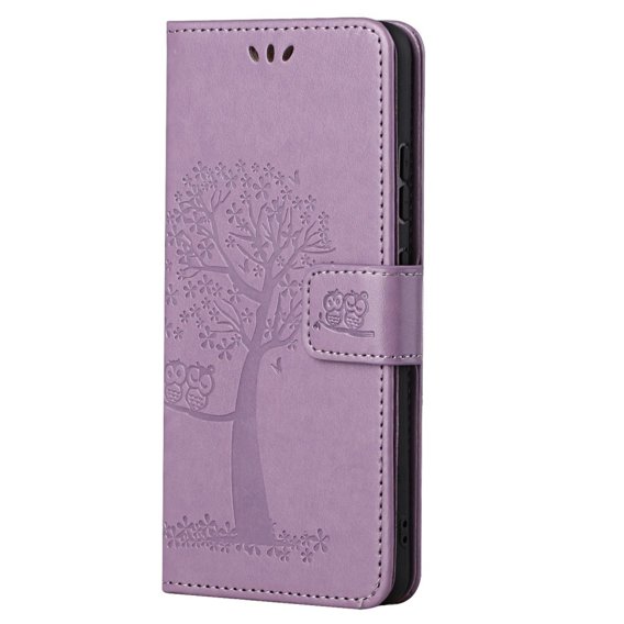 Чoхол Wallet до Xiaomi Redmi Note 11/11S, Owl Tree, Purple
