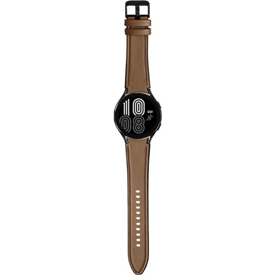 Шкіряний ремінець для годинника Samsung Galaxy Watch 4 / 5 40/42/44/46/45MM PRO, Brown