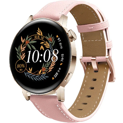 Шкіряний ремінець для Samsung Galaxy Watch 42mm - Pink