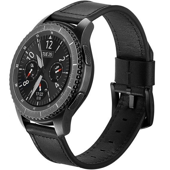 Шкіряний ремінь   Herms для Samsung Galaxy Watch 46mm - Black