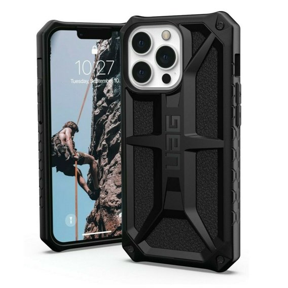 чохол Urban Armor Gear для iPhone 13 Pro, Monarch, чорний