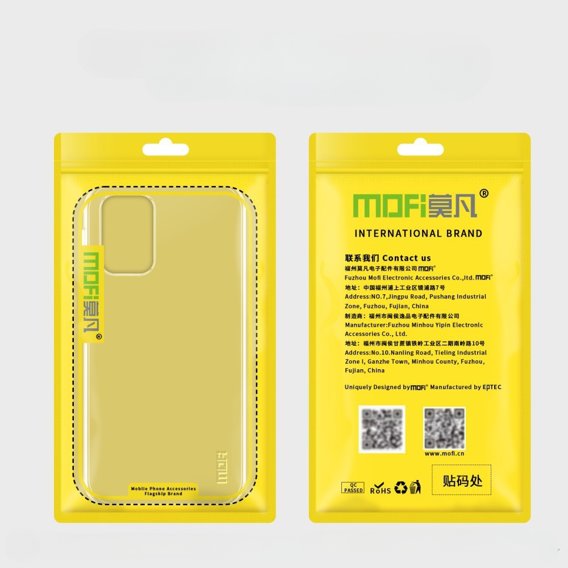 MOFI Чохол Slim Flexible Case до Motorola Moto E22i / Moto E22, Transparent