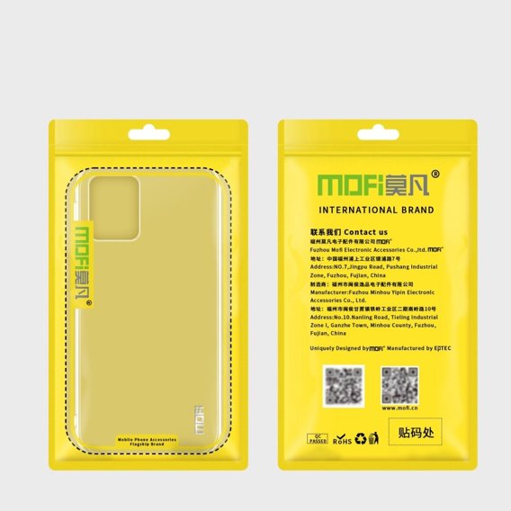 MOFI Чохол Slim Flexible Case до Motorola Moto G53 5G, Transparent