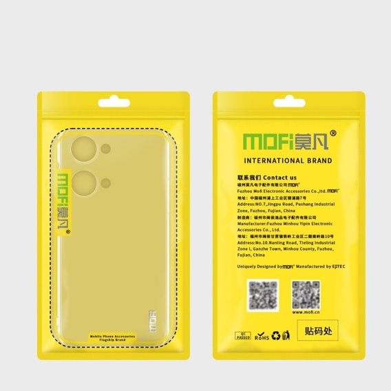 MOFI Чохол Slim Flexible Case до OnePlus Nord 3 5G, Transparent