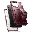 Броньований чохол для iPhone 14 Pro Max, Dexnor Full Body, червоний