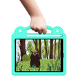 Дитячий чохол для планшета iPad 9.7 2017 / 2018 / Pro 9.7 2016, Cute Patterns, з підставкою, зелений
