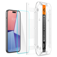 Загартоване скло з монтажною рамкою SPIGEN Glas.TR EZ FIT для iPhone 15