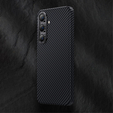 Кевларовий чохол BENKS для Samsung Galaxy S24, для MagSafe, Carbon Fiber, чорний