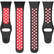 Ремінець Hollow до Xiaomi Redmi Watch 3 - Black/Red