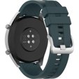 Силіконовий  ремінець для годинника Huawei Watch GT / Watch GT2, Dark green