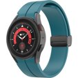 Силіконовий ремінець для Fitbit Inspire 3, Red Samsung Galaxy Watch 4 / 5 40/42/44/46/45MM PRO, Dark Blue