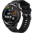 Силіконовий ремінець для Huawei Watch GT 2e, Red / Black