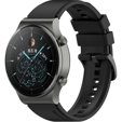 Силіконовий ремінець до Huawei Watch GT 2 Pro - Black