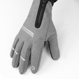 Тактильні рукавички для велосипеду  - Grey Sword/Розмір M