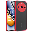Тонкий чохол до Realme 11 Pro / 11 Pro +, Slim, прозорий / червоний