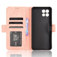 Футляр з клапаном для T Phone 2 5G, Card Slot, рожевий