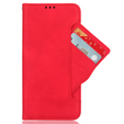 Футляр з клапаном для T Phone 2 Pro 5G, Card Slot, червоний
