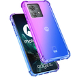 Чохол для Motorola Edge 40 Neo, Gradient Dropproof, Фіолетовий / синій
