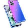 Чохол для Motorola Moto G23 / G13 4G, Gradient Dropproof, Фіолетовий / синій