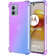Чохол для Motorola Moto G73 5G, Gradient Dropproof, Фіолетовий / синій