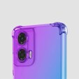 Чохол для Motorola Moto G85, Gradient Dropproof, Фіолетовий / синій