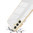 Чохол для Samsung Galaxy A54 5G, Glamour CamShield, білий