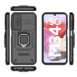 Чохол для Samsung Galaxy M34, KickStand Camera Lens, чорний