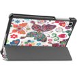 Чохол для Samsung Galaxy Tab A7 Lite, Tri-fold Case, Colorful Butterfly