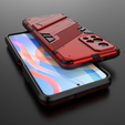 Чохол для Xiaomi Poco M4 Pro 5G / Note 11S 5G, Military kickstand, червоний