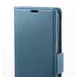 Чохол для Xiaomi Redmi Note 13 5G, ERBORD Glossy Litchi, гаманець з клапаном, м'яти