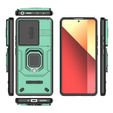 Чохол для Xiaomi Redmi Note 13 Pro 4G, KickStand Camera Lens, зелений