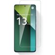 Чохол для Xiaomi Redmi Note 13 Pro 5G, Glittery Powder, зелений + загартоване скло 9H