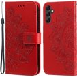 Чохол-книжка для Samsung Galaxy A14 4G/5G, Mandala Flower, червоний
