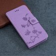 Чохол-книжка для Samsung Galaxy A22 5G, Butterfly, фіолетовий