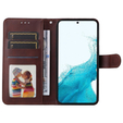 Чохол-книжка для Samsung Galaxy A34 5G, Leather Wallet, коричневий