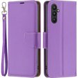 Чохол-книжка для Samsung Galaxy A34 5G, Wallet Litchi Magnet, фіолетовий