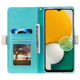Чохол-книжка для Samsung Galaxy A34 5G, Wallet Pocket, Zipper Lace, зелений