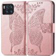 Чохол-книжка для T Phone 2 Pro 5G, Butterfly, рожевий rose gold