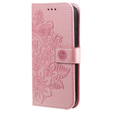 Чохол-книжка для Xiaomi Redmi Note 13 5G, Mandala, рожевий rose gold
